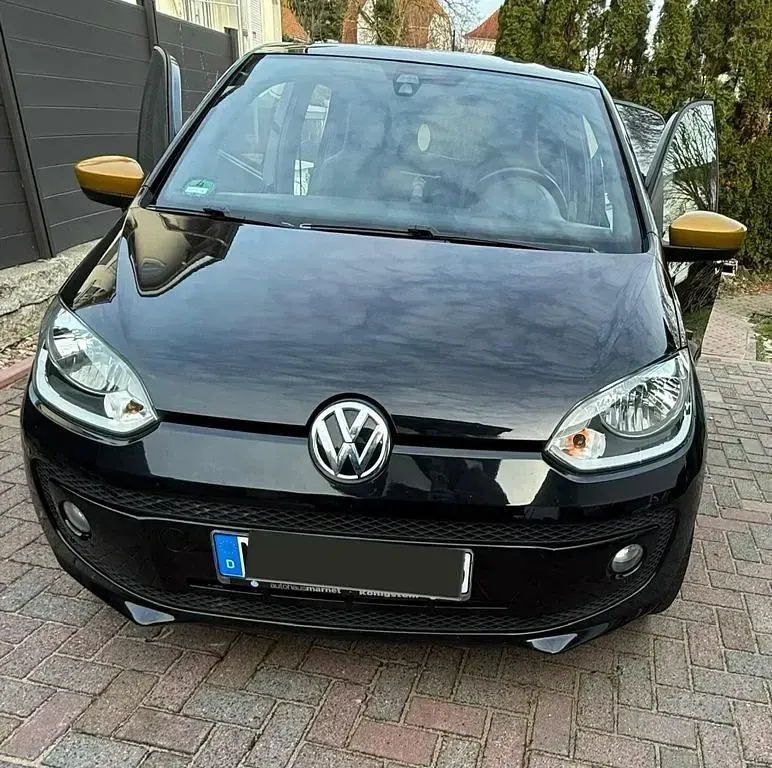 Gebraucht VW up! 75 PS (55 kW) 2016 Schwarz Kleinwagen