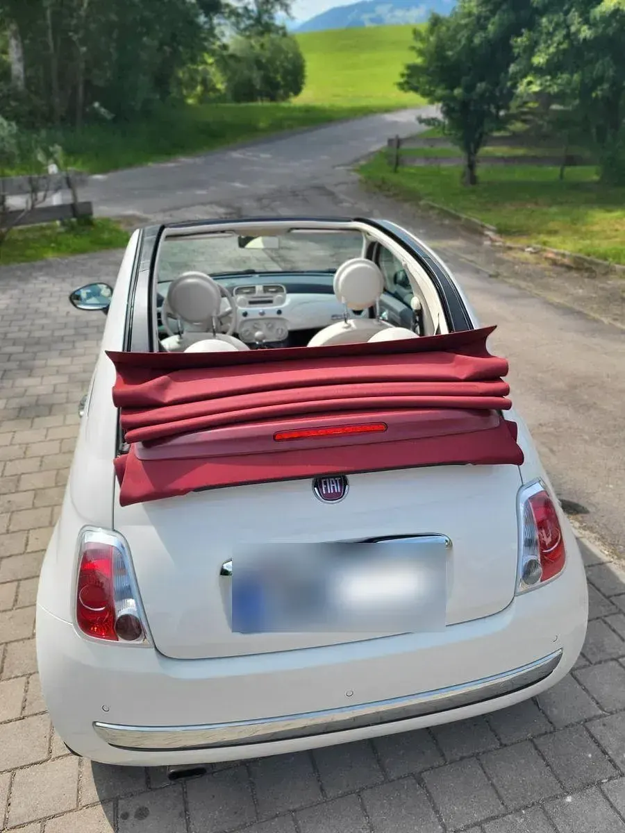 Gebraucht Fiat 500C 69 PS (50 kW) 2014 Weiß Cabrio