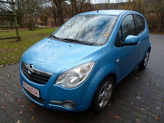 Gebraucht Opel Agila Edition 68 PS (50 kW) 2009 Blau Kleinwagen