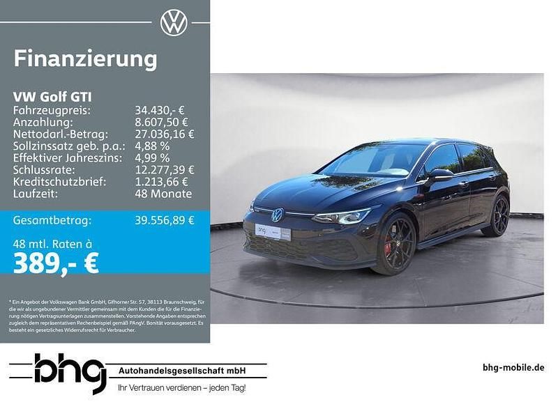 Deep black perleffekt Gebraucht 2023 VW Golf VIII GTI Clubsport Limousine | 34.430 € (Fairer Preis) - Bild 1/4