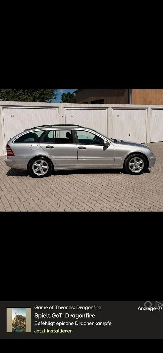 Gebraucht Mercedes C180 Classic 143 PS (105 kW) 2006 Silber Kombi