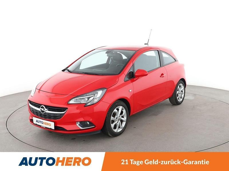Rot Gebraucht 2017 Opel Corsa Innovation Kleinwagen | 9.590 € (Fairer Preis) - Bild 1/3