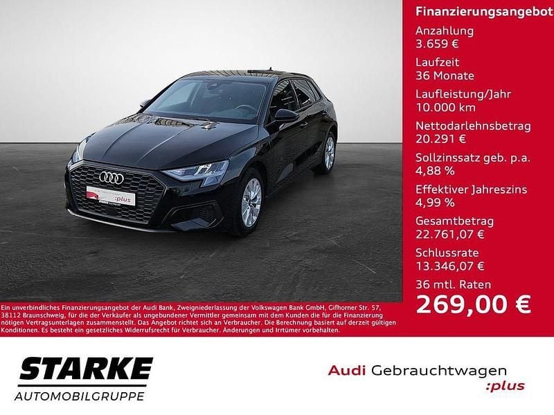 Gebraucht Audi A3 Comfort 150 PS (110 kW) 2022 Schwarz Limousine