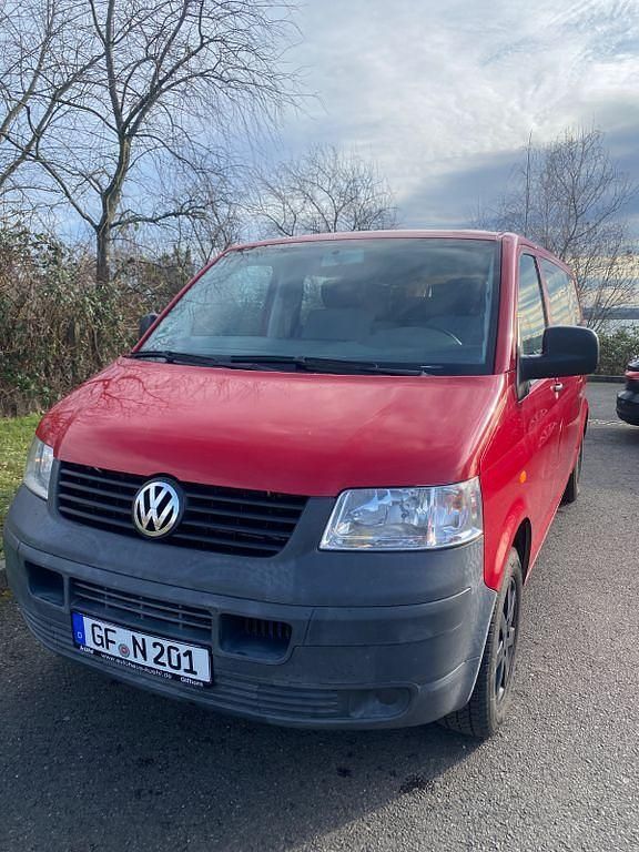 Rot Gebraucht 2004 VW T5 Van | 12.999 € (Teuer) - Bild 1/4