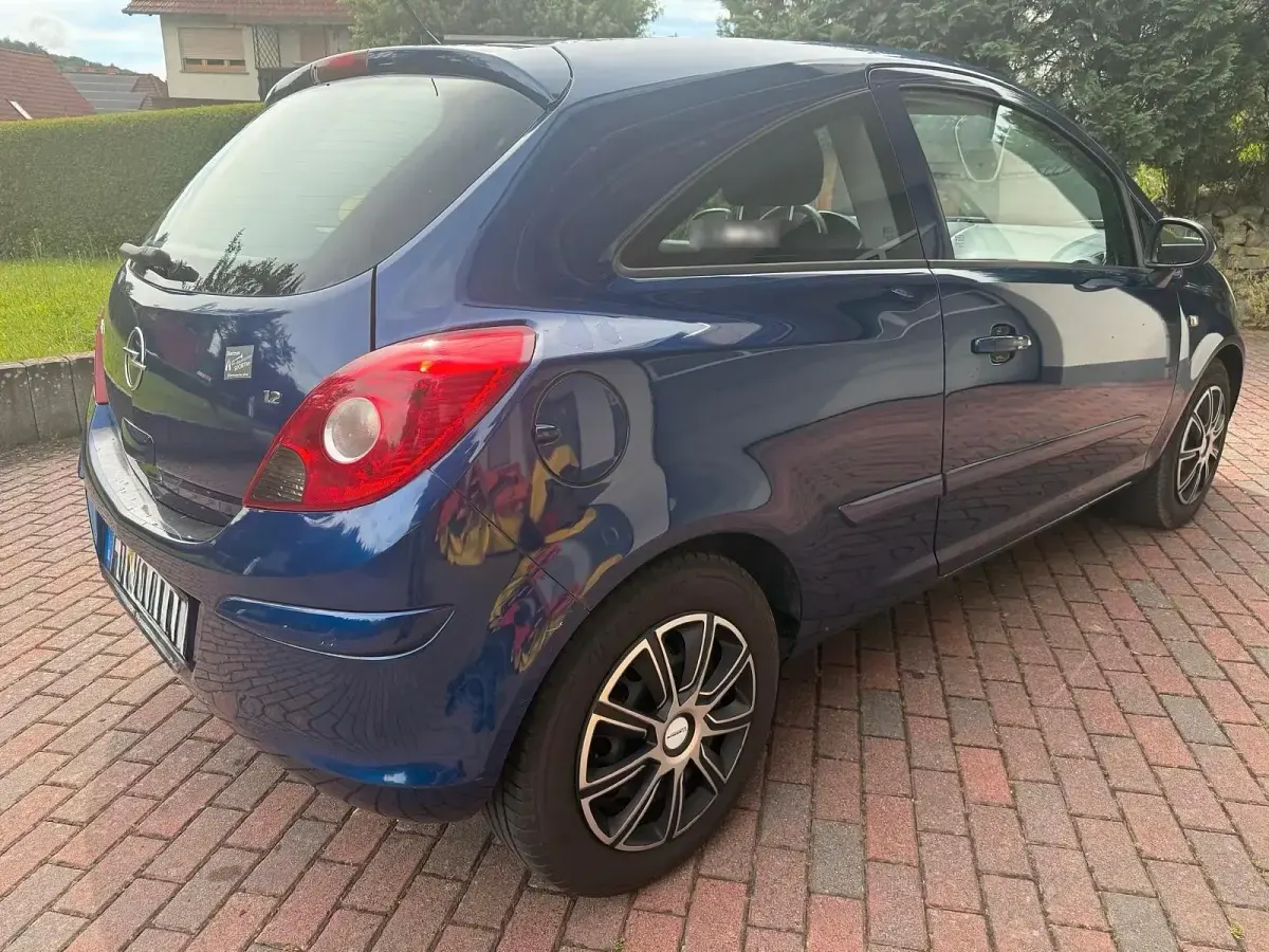 Gebraucht Opel Corsa 80 PS (58 kW) 2007 Blau Kleinwagen