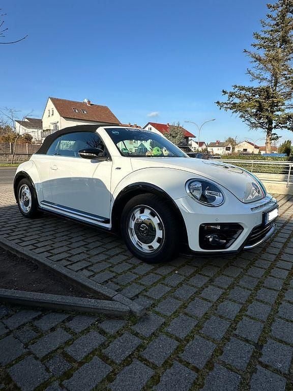 Gebraucht VW Beetle Cabriolet R-line 150 PS (110 kW) 2017 Weiß Cabrio