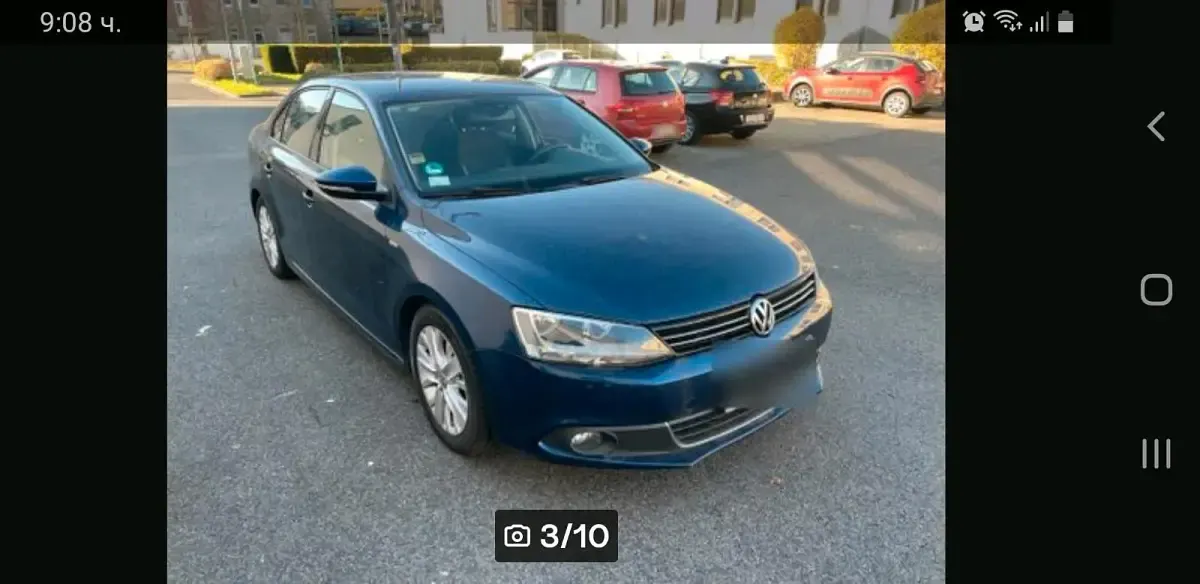 Gebraucht VW Jetta 105 PS (77 kW) 2014 Blau Limousine