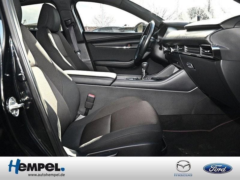 Gebraucht Mazda 3 Selection 186 PS (136 kW) 2021 Schwarz / jet black Limousine