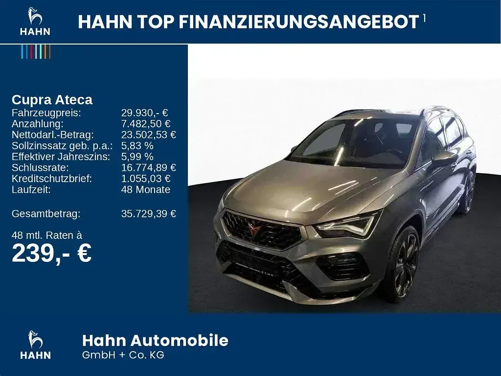 Second-hand Cupra Ateca 300 CP (220 kW) 2023 Gri SUV