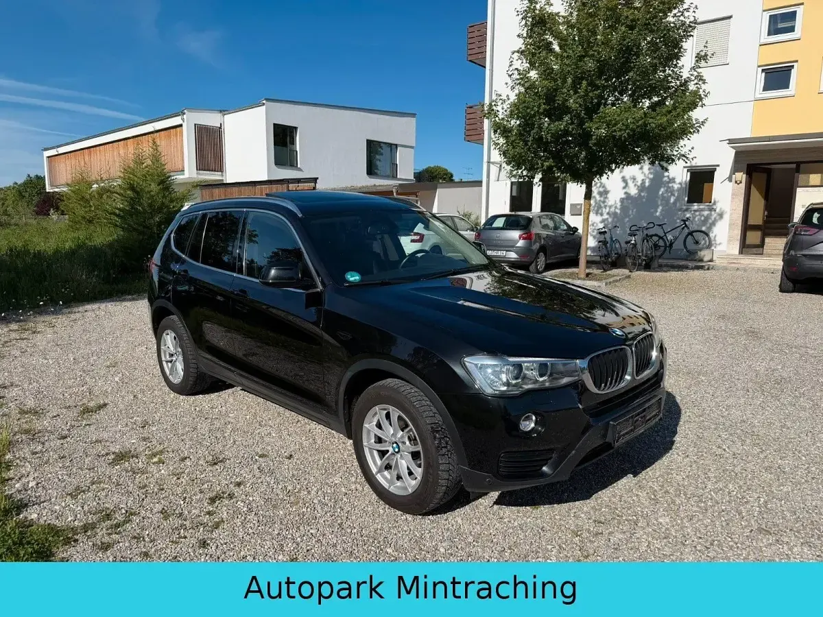 Second-hand BMW X3 Comfort Edition 190 CP (139 kW) 2015 Negru SUV