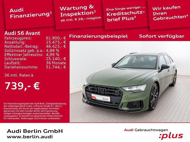 Individuallackierungen audi exclusive Gebraucht 2022 Audi S6 Ambiente Kombi | 61.900 € (Fairer Preis) - Bild 1/3