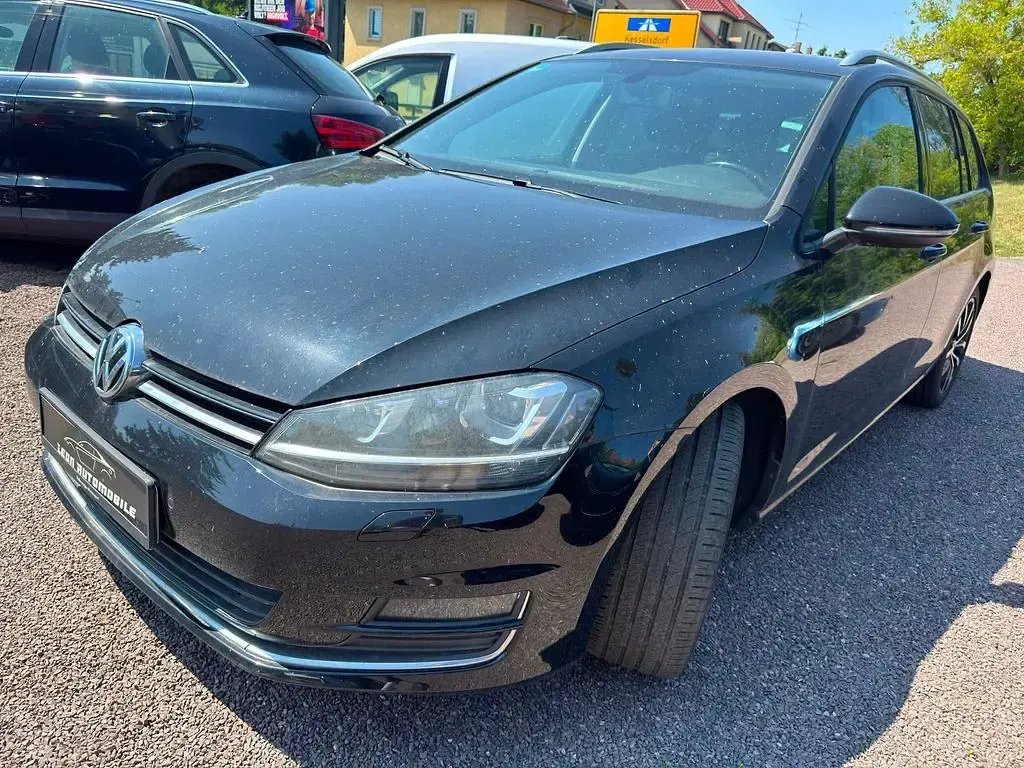 Gebraucht VW Golf VII Highline 150 PS (110 kW) 2014 Schwarz Kombi