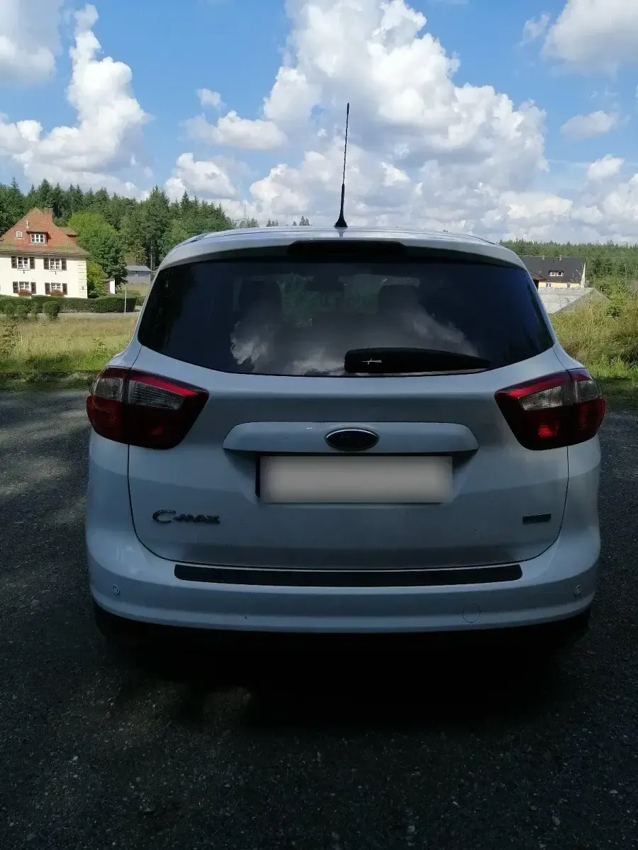 Gebraucht Ford C-MAX SYNC Edition 125 PS (91 kW) 2014 Weiß Van / Kleinbus