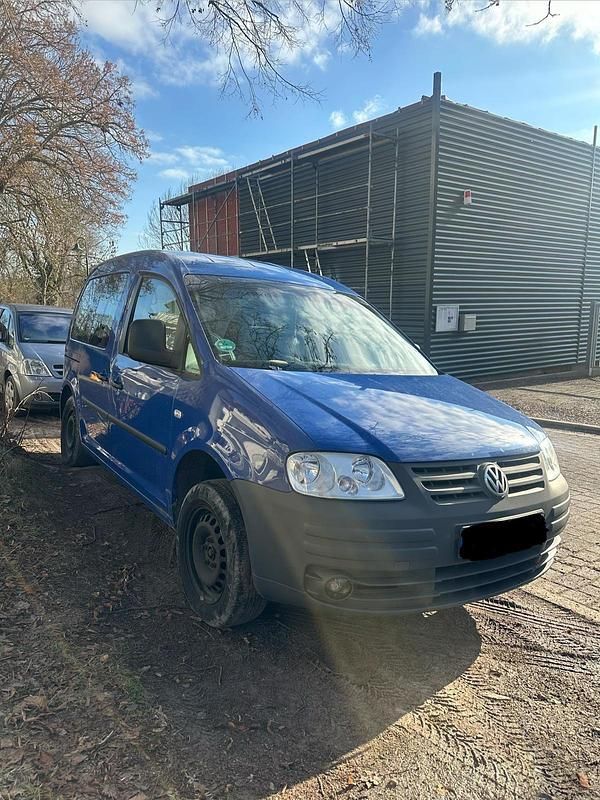 Second-hand VW Caddy 75 CP (55 kW) 2004 Albastru Monovolum