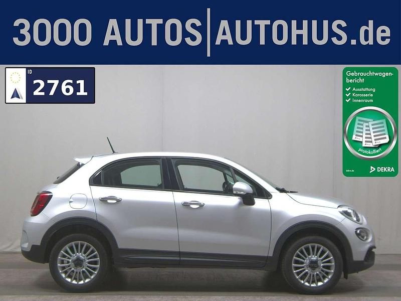 Silber metallic Gebraucht 2021 Fiat 500X Lounge SUV | 10.480 € (Superpreis) - Bild 1/4