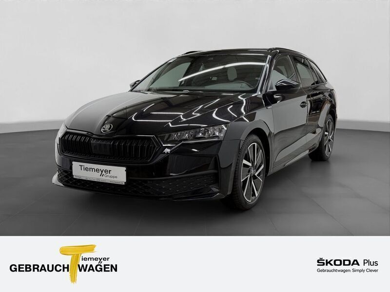 Schwarz Neu 2025 Skoda Octavia SportLine Kombi | 35.790 € (Fairer Preis) - Bild 1/4