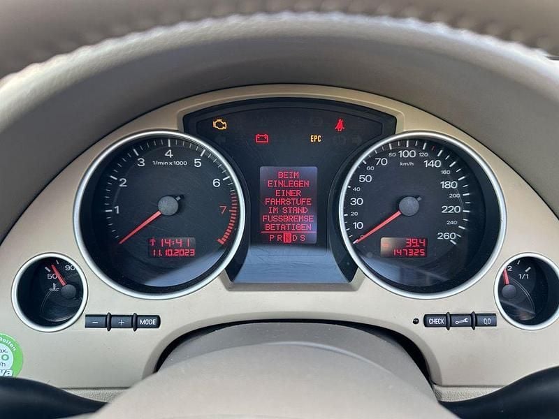 Gebraucht Audi A4 Cabriolet 163 PS (119 kW) 2007 Schwarz Cabrio