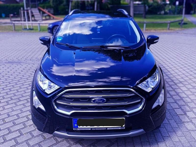 Schwarz Gebraucht 2019 Ford Ecosport Titanium SUV | 12.250 € (Superpreis) - Bild 1/4