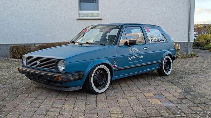 Gebraucht VW Golf II 69 PS (50 kW) 1988 Blau Kleinwagen