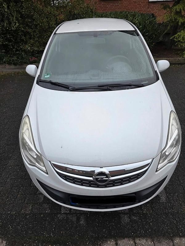 Weiß Gebraucht 2012 Opel Corsa Kleinwagen | 1.500 € (Superpreis) - Bild 1/3