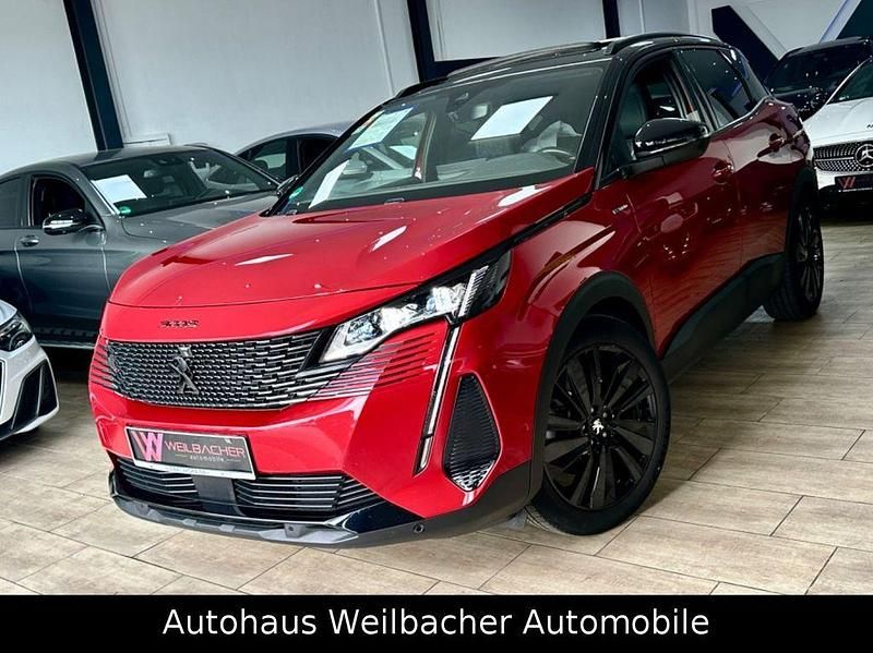 Rot Gebraucht 2021 Peugeot 3008 GTi SUV | 23.900 € (Fairer Preis) - Bild 1/4