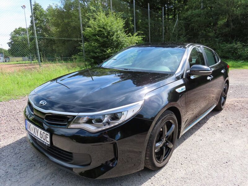 Schwarz Gebraucht 2017 Kia Optima Hybrid Limousine | 15.999 € (Superpreis) - Bild 1/4