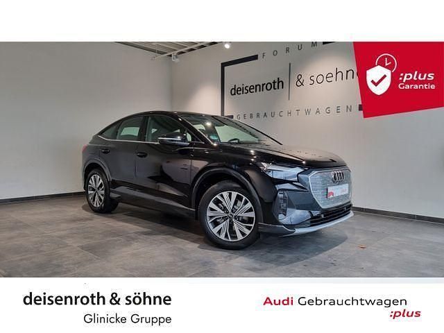Mythosschwarz metallic Gebraucht 2022 Audi Q4 Sportback e-tron Advanced Plus SUV | 28.820 € (Fairer Preis) - Bild 1/4