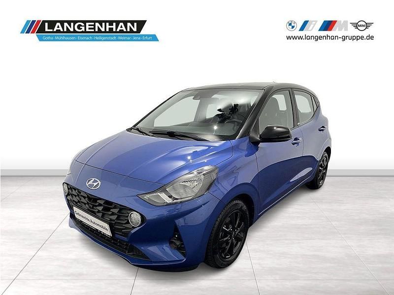 Blau Gebraucht 2020 Hyundai i10 Trend Kleinwagen | 12.942 € (Fairer Preis) - Bild 1/4