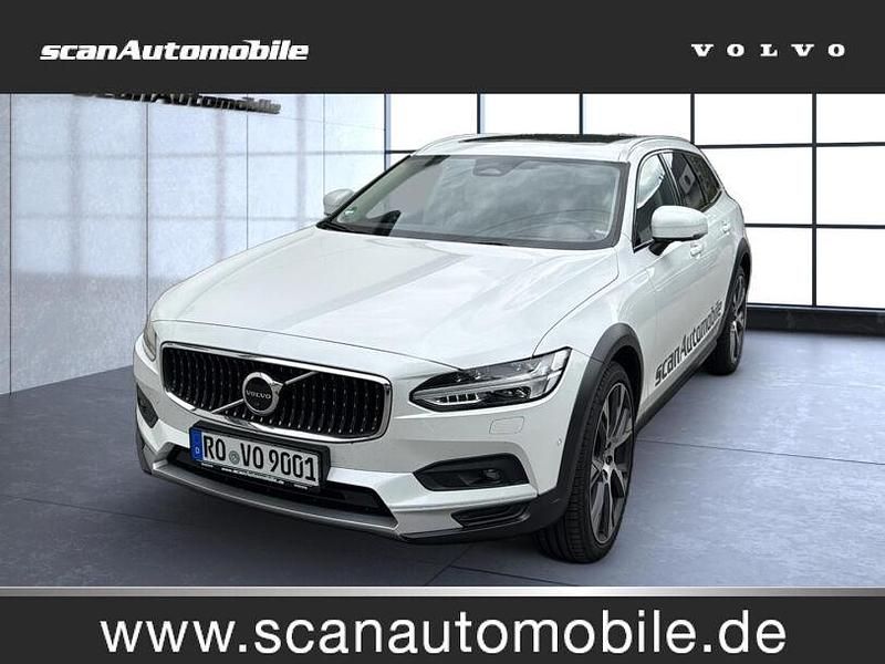 Crystal white (metallic) Gebraucht 2023 Volvo V90 CC Ultimate Kombi | 57.990 € (Etwas zu teuer) - Bild 1/4