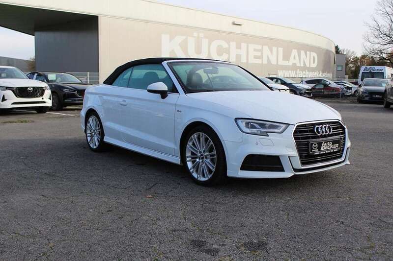 Gebraucht Audi A3 Cabriolet S-Line 150 PS (110 kW) 2017 Weiß Cabrio