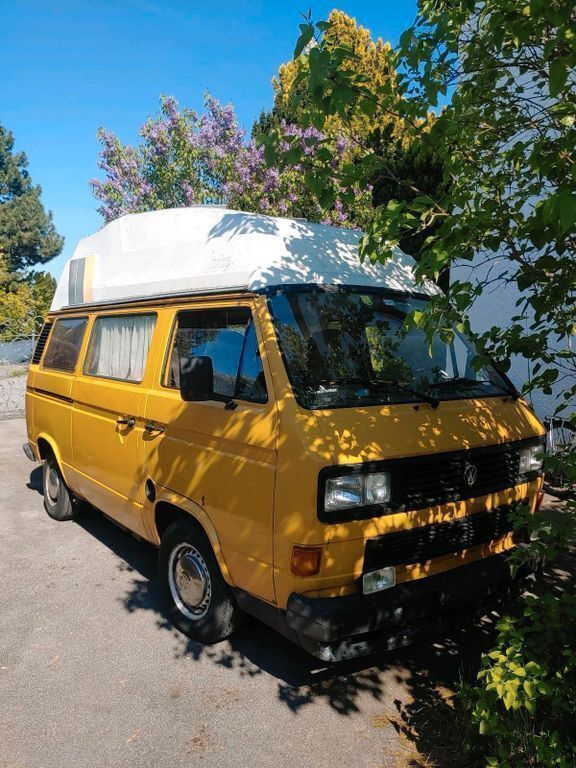 Gelb Gebraucht 1983 VW T3 Van | 15.000 € - Bild 1/4