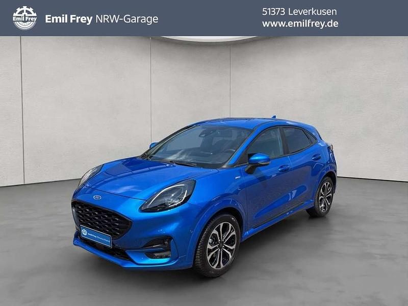 Blau Gebraucht 2023 Ford Puma Gen-E ST-Line X SUV | 21.490 € (Guter Preis) - Bild 1/3