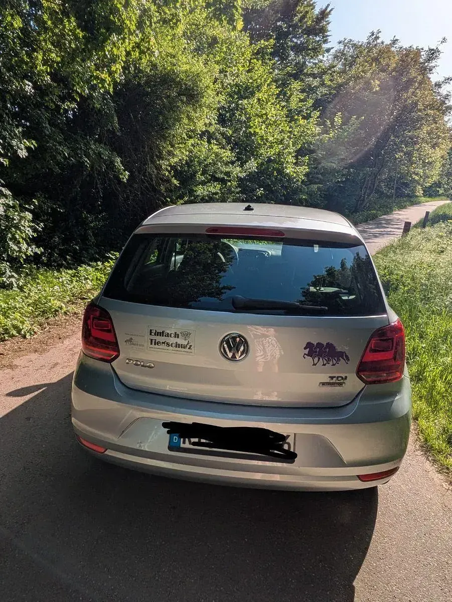 Gebraucht VW Polo Trendline 75 PS (55 kW) 2016 Grau Kleinwagen