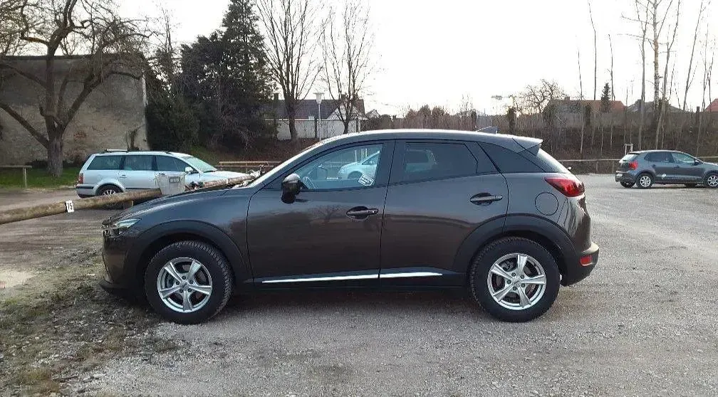 Gebraucht Mazda CX-3 Sports-Line 120 PS (88 kW) 2015 Braun SUV