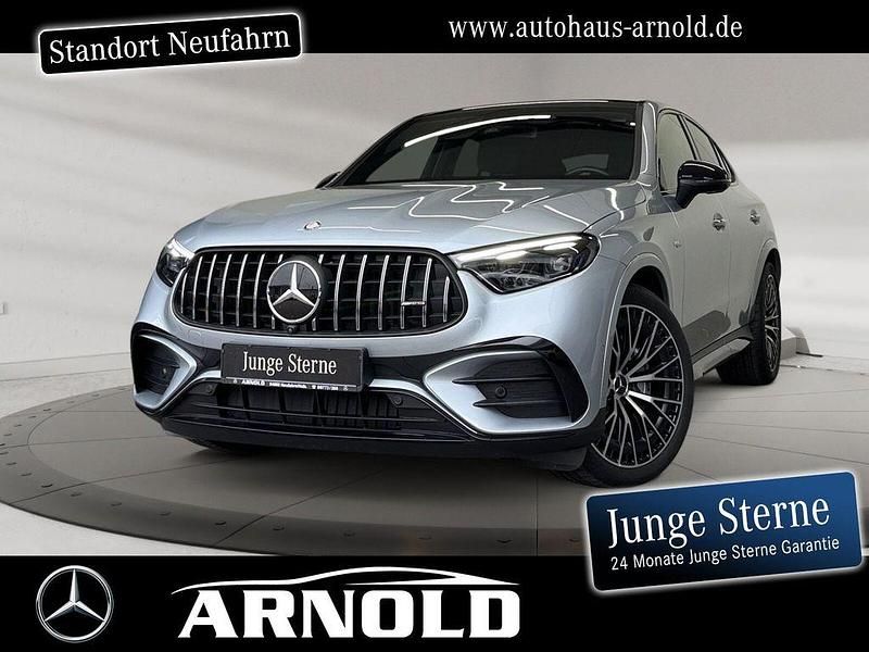 Silber (hightechsilber) Gebraucht 2024 Mercedes GLC43 AMG AMG Coupé | 84.400 € - Bild 1/4