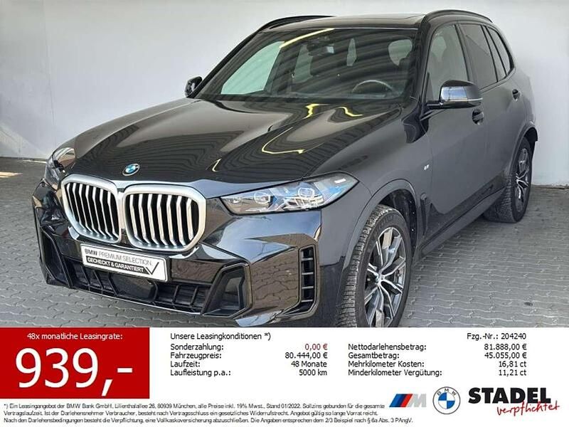 Schwarz Gebraucht 2024 BMW X5 M Sport SUV | 74.250 € (Superpreis) - Bild 1/3