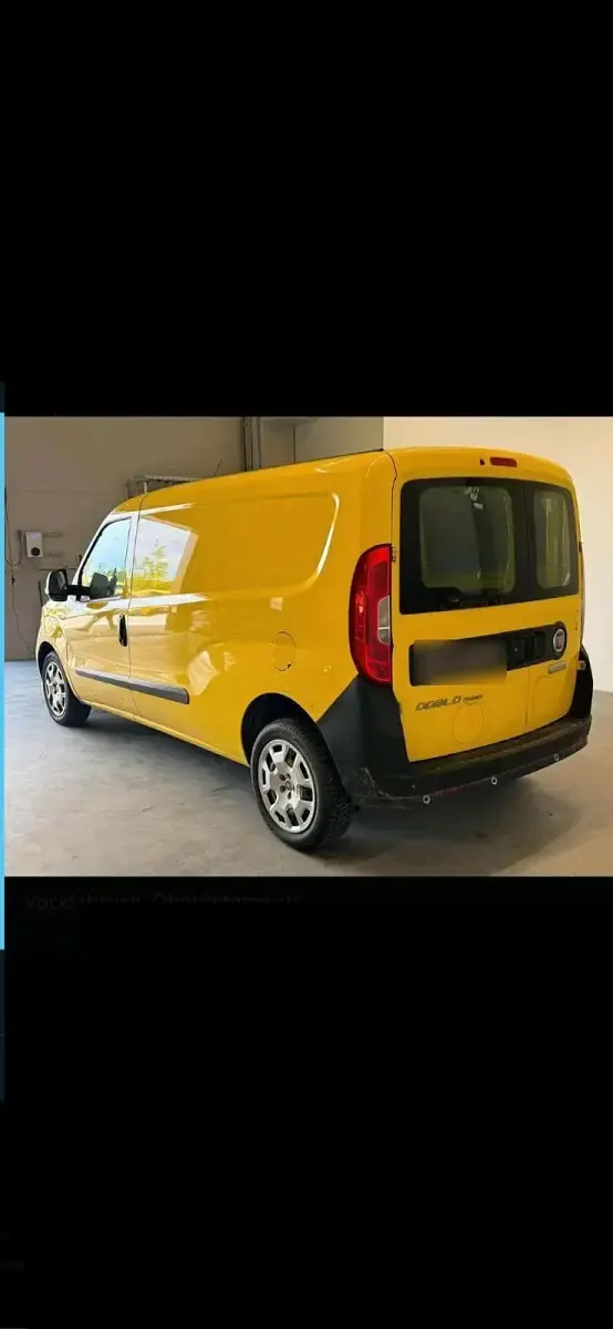 Gebraucht Fiat Doblò 90 PS (66 kW) 2015 Gelb Van / Kleinbus