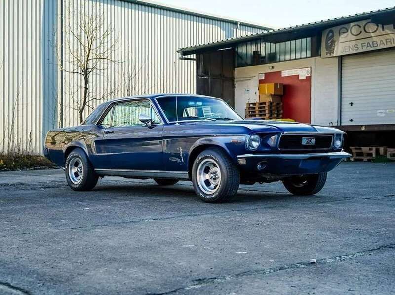 Blau Gebraucht 1968 Ford Mustang Coupé | 47.840 € - Bild 1/4