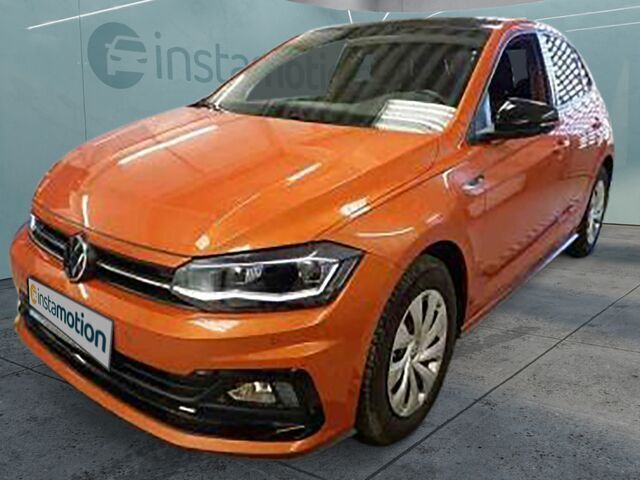 Orange Gebraucht 2020 VW Polo R-line Limousine | 18.690 € (Guter Preis) - Bild 1/2