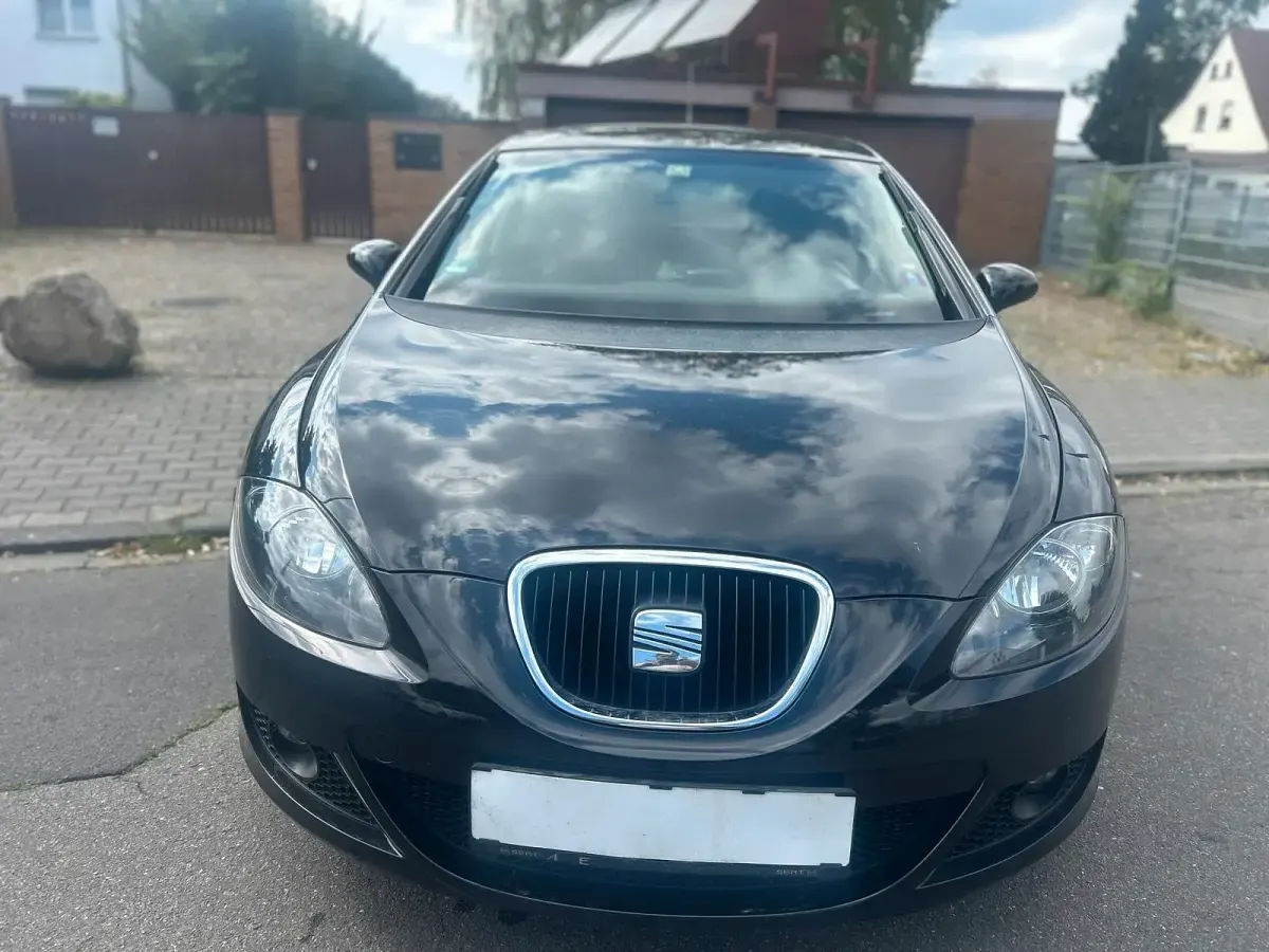 Gebraucht Seat Leon 100 PS (73 kW) 2007 Schwarz Kleinwagen