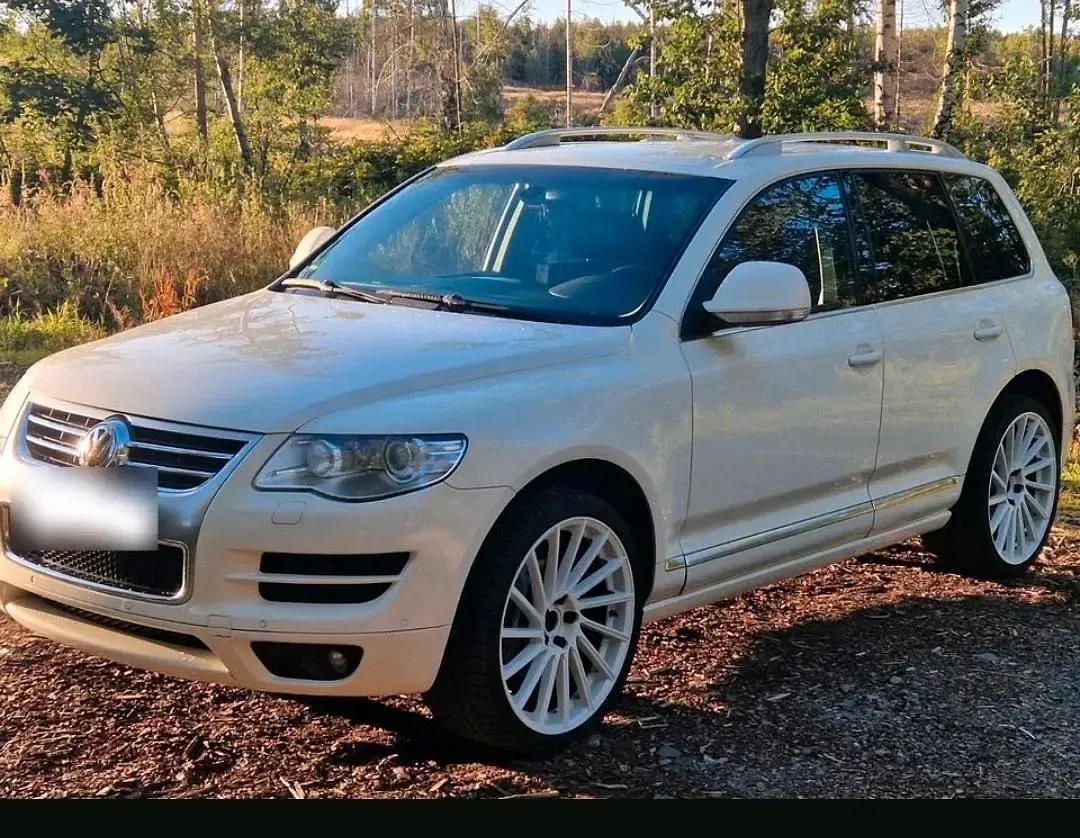 Gebraucht VW Touareg R 239 PS (175 kW) 2008 Weiß SUV