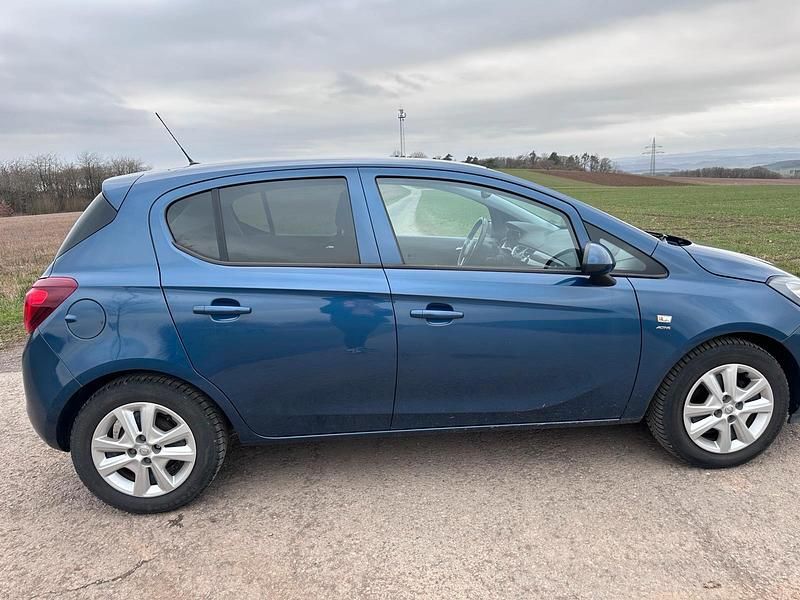 Gebraucht Opel Corsa 90 PS (66 kW) 2017 Blau Kleinwagen