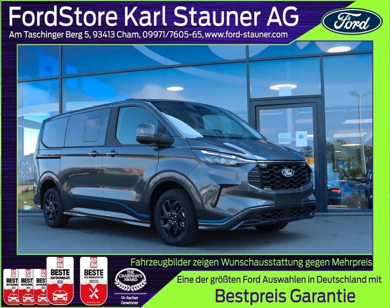 Weiß Neu 2025 Ford Tourneo Custom Sport Van / Kleinbus | 53.280 € (Superpreis) - Bild 1/4