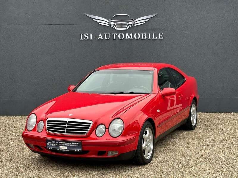 Rot Gebraucht 1998 Mercedes CLK200 Coupé | 6.490 € (Teuer) - Bild 1/4