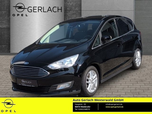 Gebraucht Ford C-MAX Titanium 125 PS (91 kW) 2018 Schwarz Van / Kleinbus