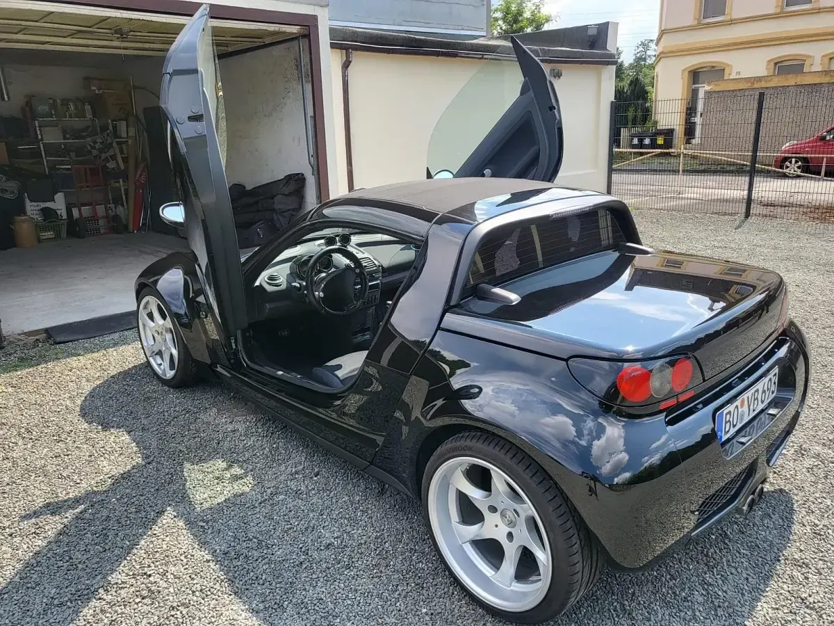 Gebraucht Smart Roadster Brabus 105 PS (77 kW) 2006 Schwarz Cabrio