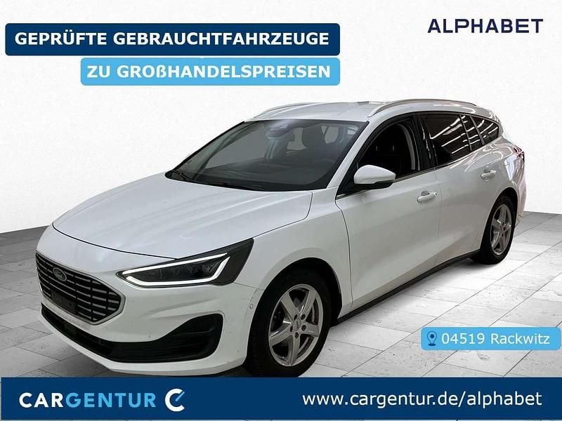 Gebraucht Ford Focus Titanium 116 PS (85 kW) 2023 Frost weiss (metallic) Kombi