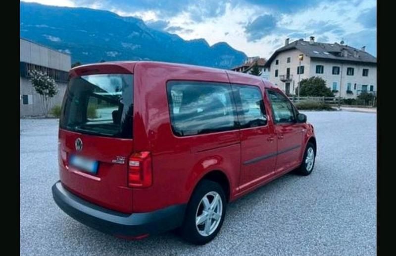 Gebraucht VW Caddy 110 PS (80 kW) 2016 Rot Van / Kleinbus