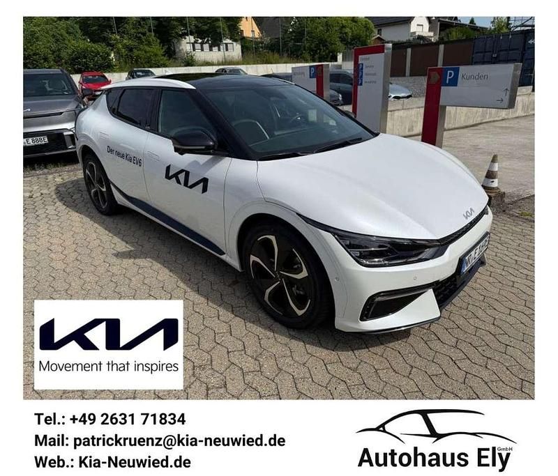 Gebraucht Kia EV6 GT-Line 239 kW (325 PS) 2024 Snow white pearl SUV