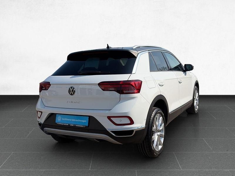 Gebraucht VW T-Roc Style 110 PS (80 kW) 2022 Weiss SUV